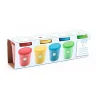 Djeco 4 Botes De Plastilina Colores Basicos New