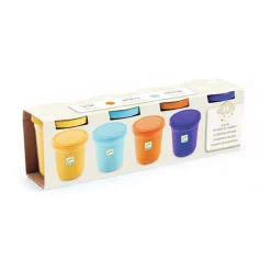 Djeco 4 Botes De Plastilina Colores Naturaleza Shop