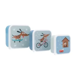 Tutete 3 Cajas Almuerzo Skater Dog Cheap