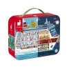 Janod 2 Puzzles Barco Crucero: 100 Y 200 Piezas Hot
