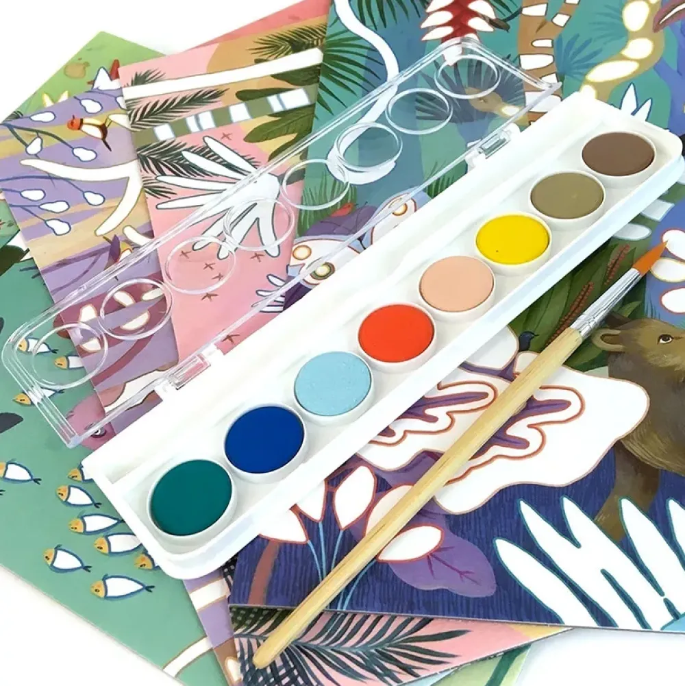 Djeco Acuarelas: Taller Aguadas Naturaleza Discount