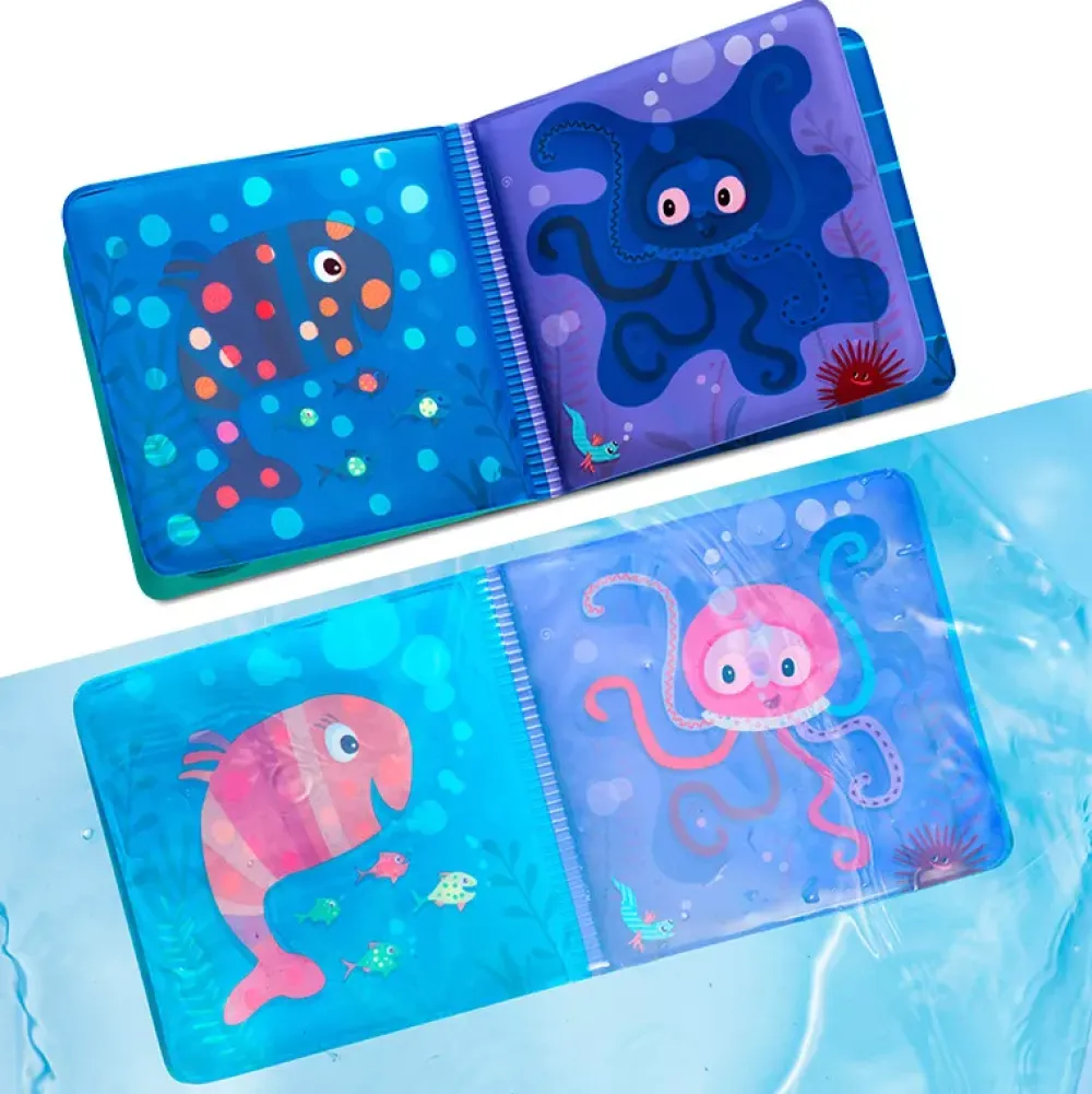 Lilliputiens Alice Splash: Libro Magico Para El Bano Fashion