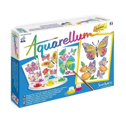 SentoSphère Aquarellum Junior Mariposas Y Flores Best Sale