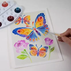 SentoSphère Aquarellum Junior Mariposas Y Flores Best Sale