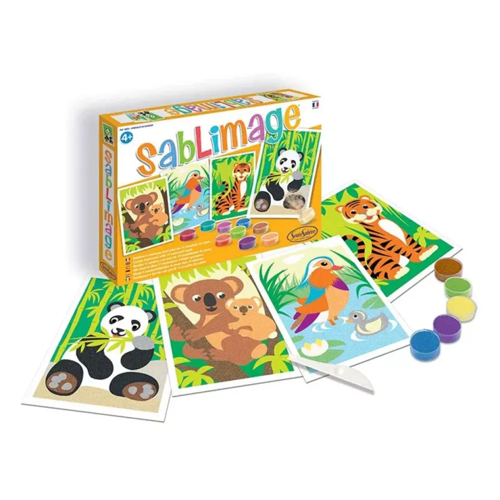 SentoSphère Arena De Colores Sablimage Animales En Peligro Fashion