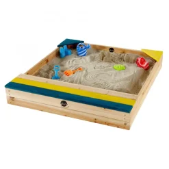 Plum Arenero De Madera Con Almacenamiento Flash Sale