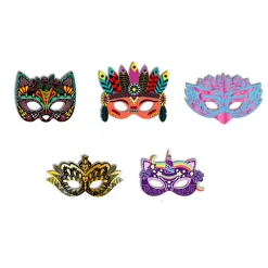 Janod Arte Scratch Mascaras De Fiesta Outlet