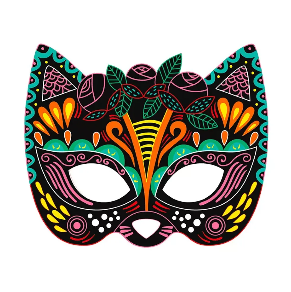 Janod Arte Scratch Mascaras De Fiesta Outlet