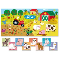 Ludattica Baby Puzzle: La Granja Outlet