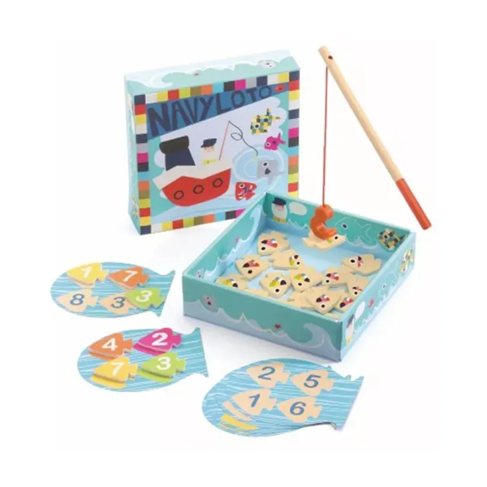 Djeco Bingo Con Pesca: Navy Loto Store