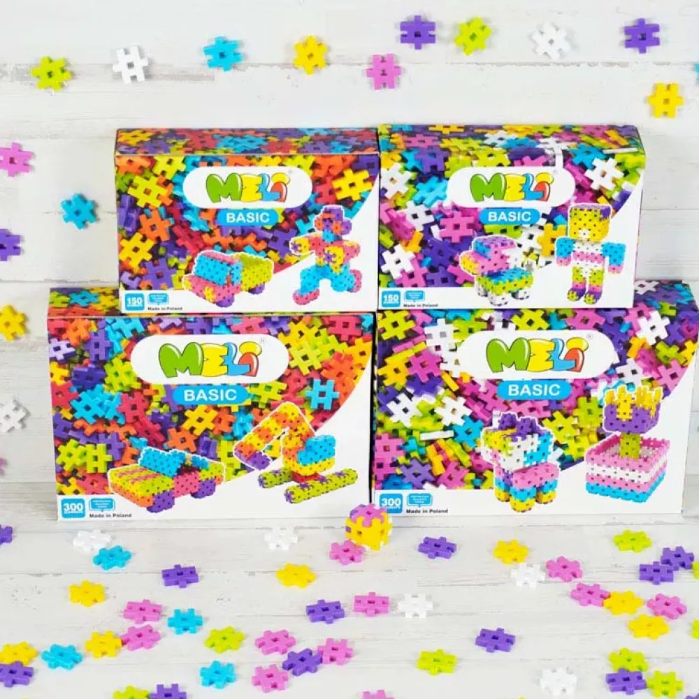 Meli Bloques Basic Pastel 150 Piezas Cheap