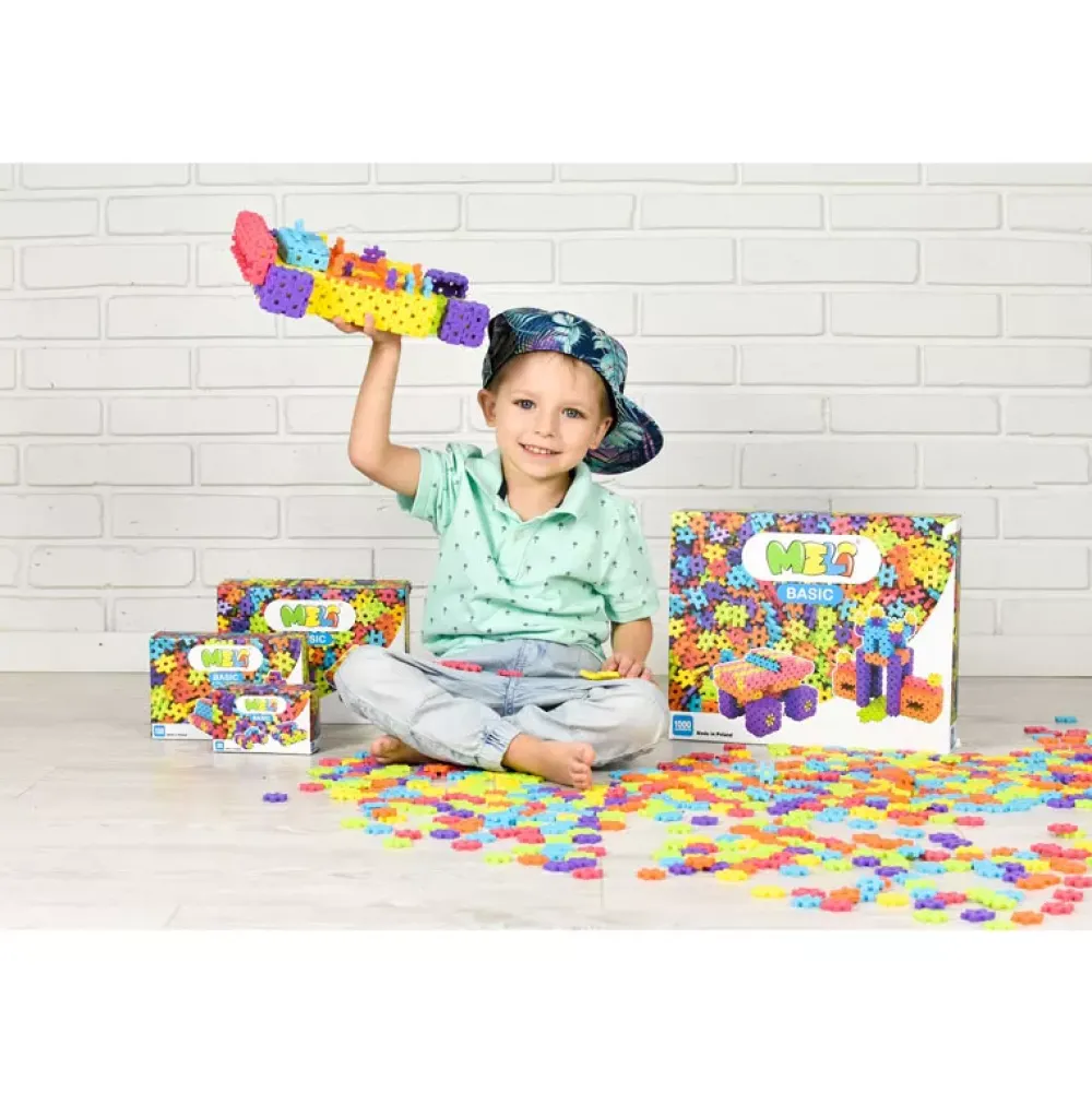 Meli Bloques Basic Travel Box 500 Piezas Shop