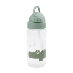 Done by Deer Botella Con Pajita Croco Verde Flash Sale