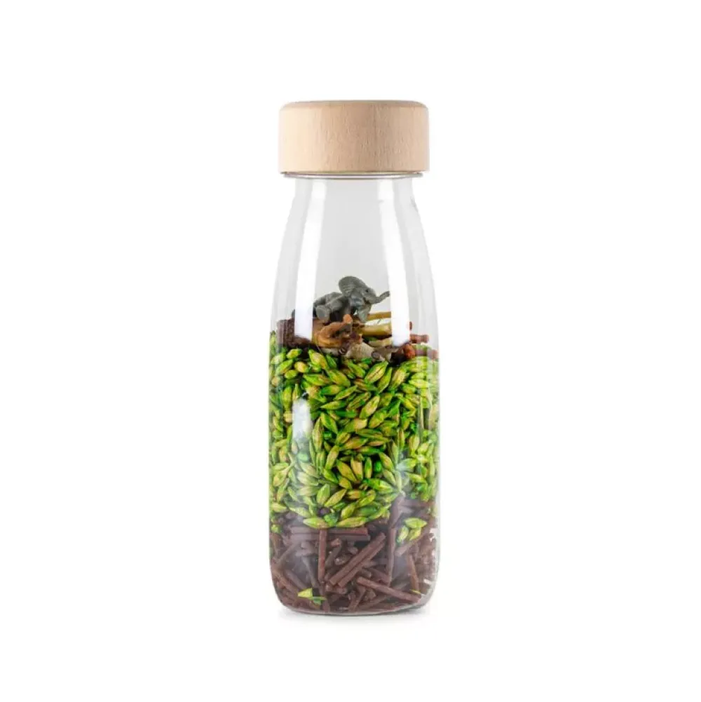 Petit Boum Botella Sensorial Espia Jungla Discount