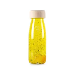 Petit Boum Botella Sensorial Flotante Amarilla Discount