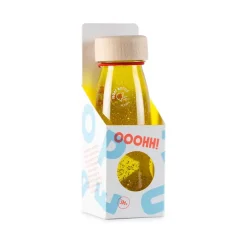 Petit Boum Botella Sensorial Flotante Amarilla Discount