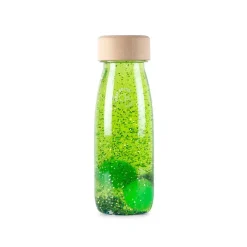 Petit Boum Botella Sensorial Flotante Verde Shop