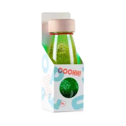 Petit Boum Botella Sensorial Flotante Verde Shop