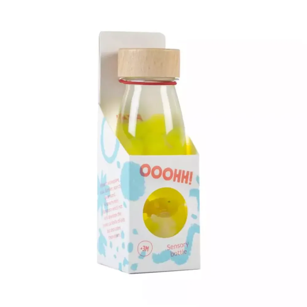 Petit Boum Botella Sensorial Sonidos Pez Amarilla Sale
