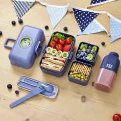 Monbento Caja Merienda Tresor Azul Infinity Cheap