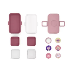 Monbento Caja Merienda Tresor Rosa Blush Cheap