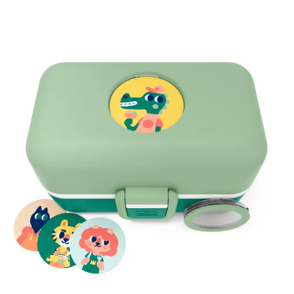 Monbento Caja Merienda Tresor Verde Forest Store
