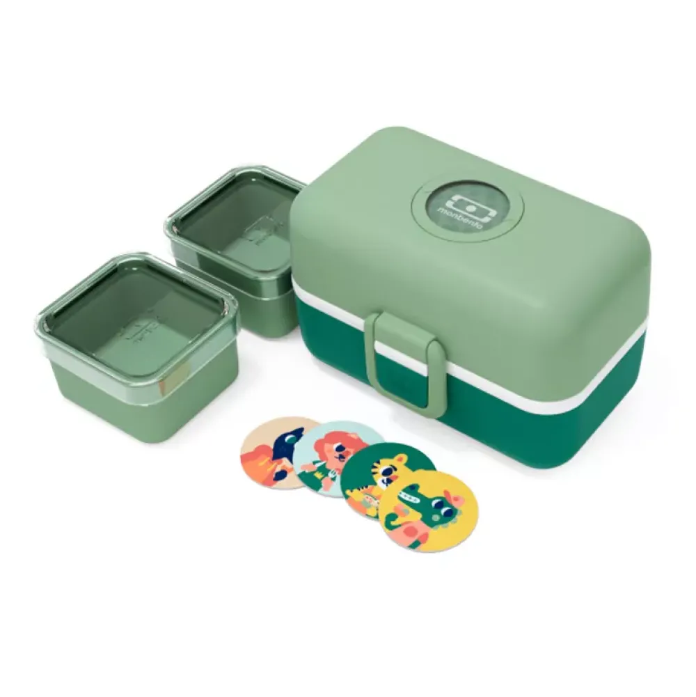 Monbento Caja Merienda Tresor Verde Forest Store