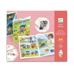 Djeco Calcomania Comic Flying Sofye Best