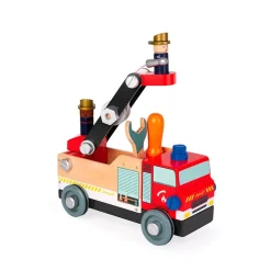 Janod Camion De Bomberos Brico Kids New