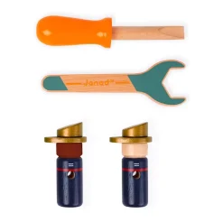 Janod Camion De Bomberos Brico Kids New