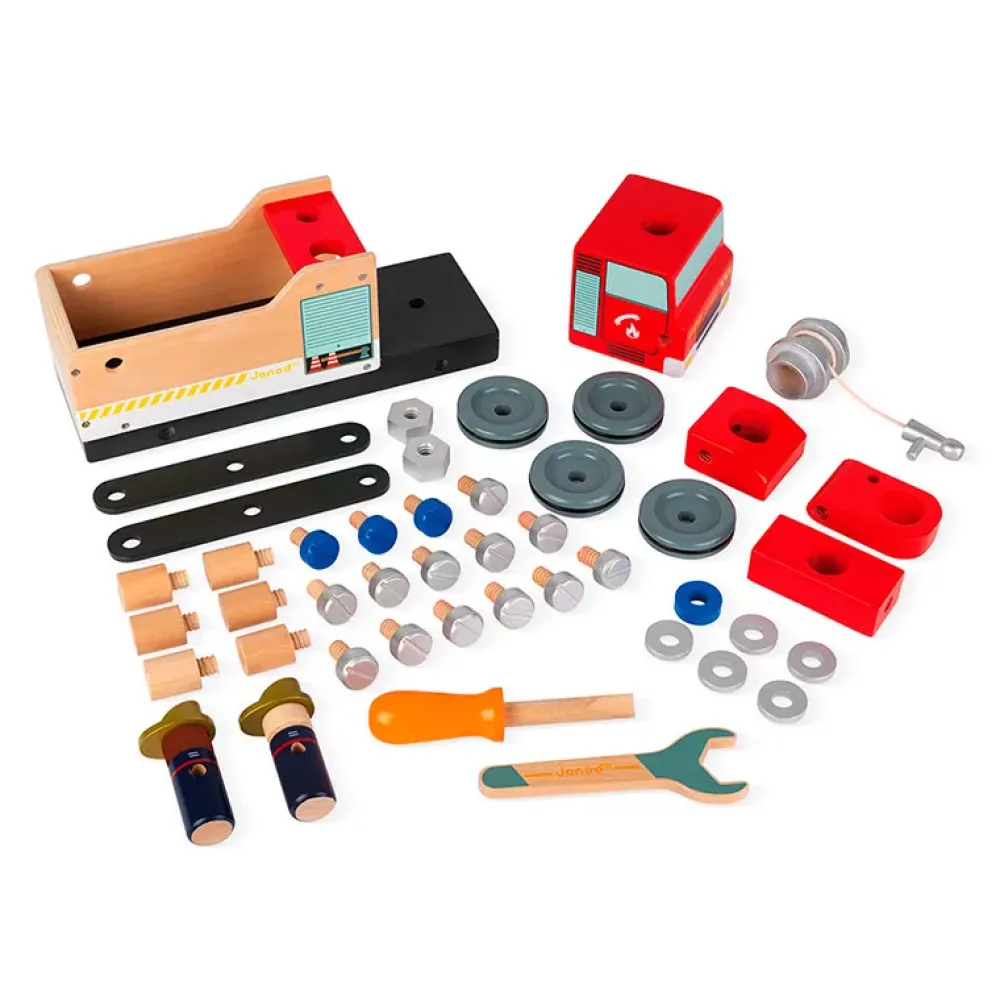 Janod Camion De Construccion Brico Kids Best Sale