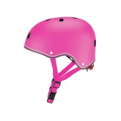 Globber Casco Junior Con Luces Rosa Best