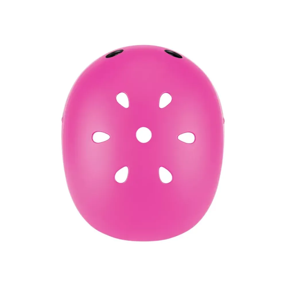 Globber Casco Junior Con Luces Rosa Best