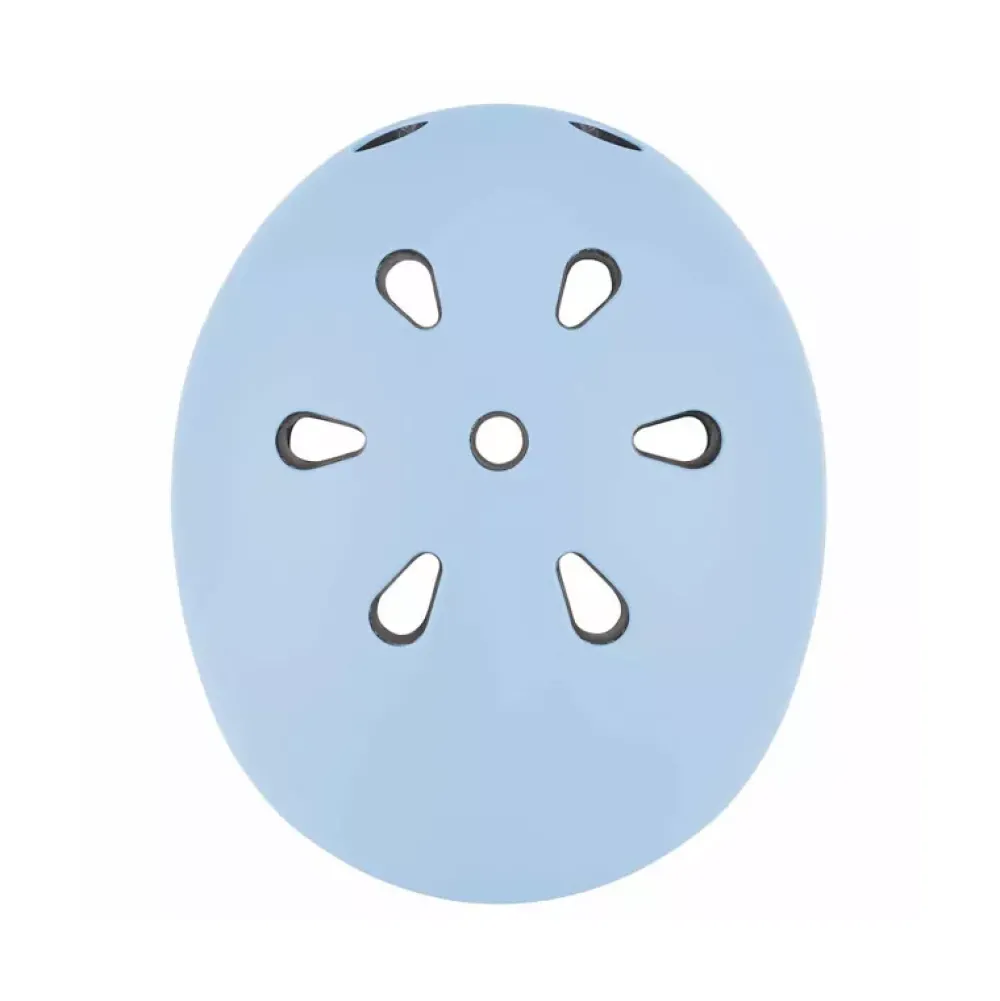 Globber Casco Pequeno Con Luces Azul Pastel Cheap