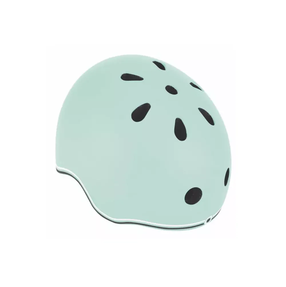 Globber Casco Pequeno Con Luces Verde Pastel Outlet