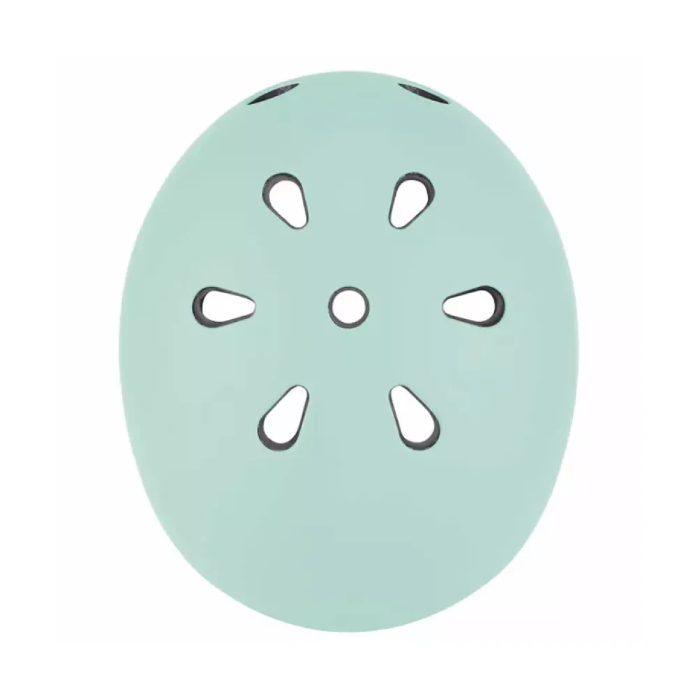 Globber Casco Pequeno Con Luces Verde Pastel Outlet