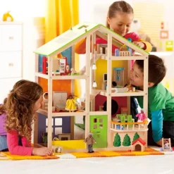 Hape Casita De Madera 4 Estaciones Hot