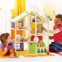 Hape Casita De Madera 4 Estaciones Hot
