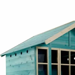 Plum Casita De Madera Para Jardin Azul Teal Best Sale