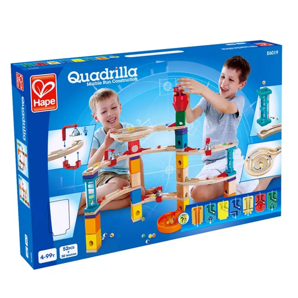 Hape Circuito De Canicas Quadrilla: Fuga Del Castillo New