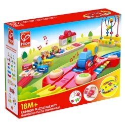 Hape Circuito Infantil: Tren Musical Con Encajable Y Pasabolas Clearance