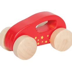 Hape Coche De Madera Rojo Flash Sale