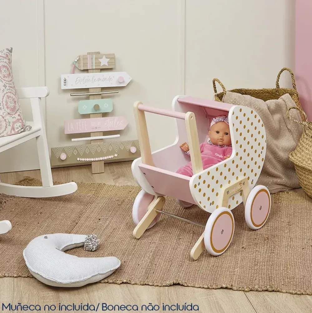 Janod Cochecito Andador Candy Chic Cheap