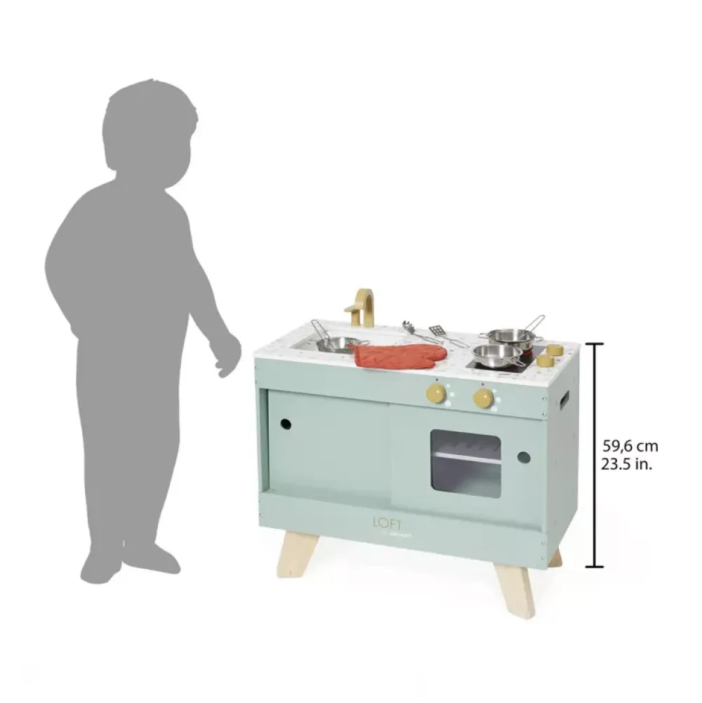 Janod Cocina De Madera Loft Cheap
