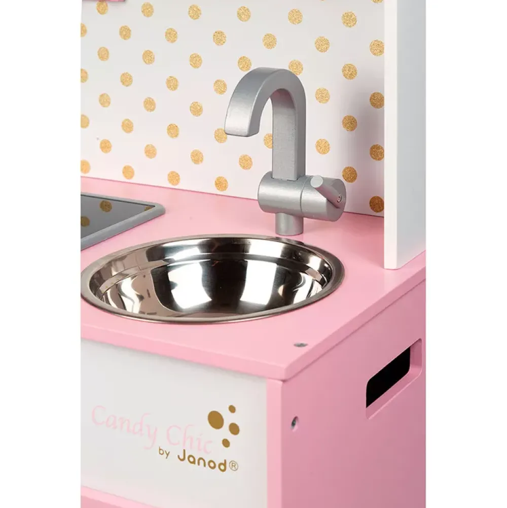 Janod Cocinita De Madera Candy Chic Clearance