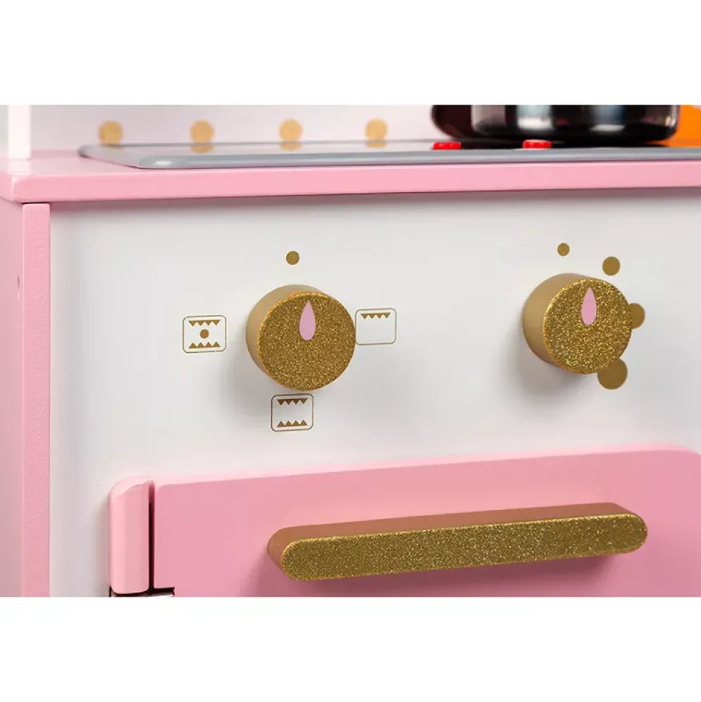 Janod Cocinita De Madera Candy Chic Clearance