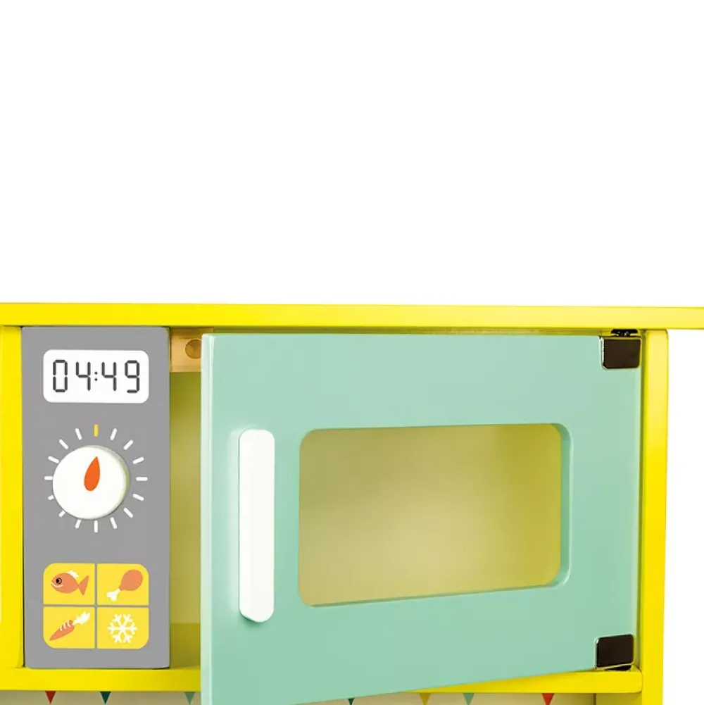 Janod Cocinita De Madera Happy Day Cheap