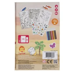 Tiger Tribe Colouring Set: Animales Best