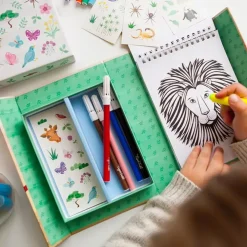 Tiger Tribe Colouring Set: Animales Best