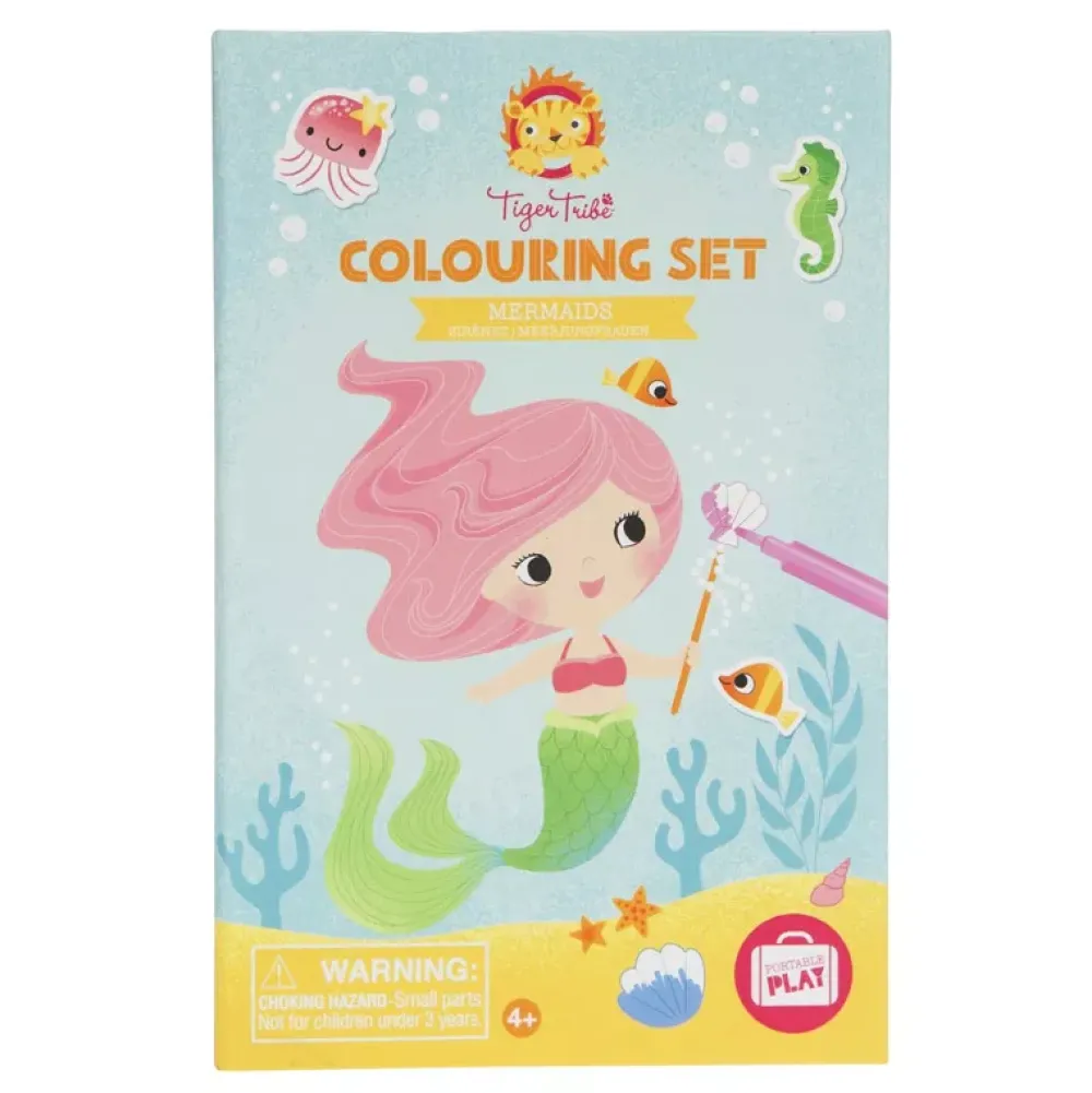 Tiger Tribe Colouring Set: Sirenas Store